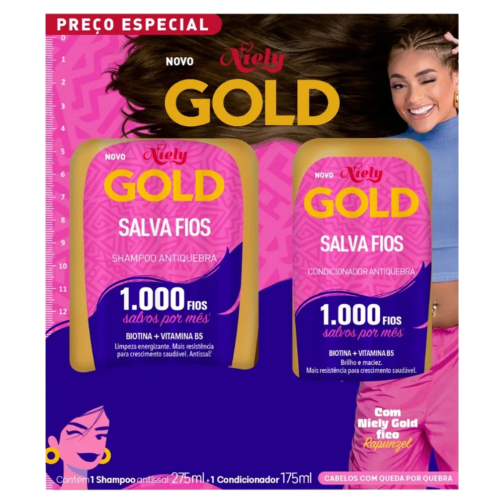 SH 275ML+COND175ML NIELY GOLD SALVA FIOS