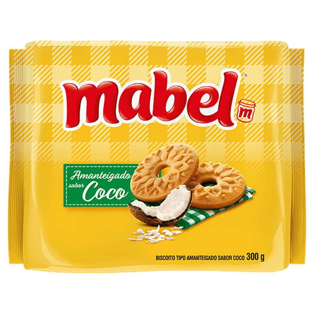 BISC MABEL AMANTEIGADO COCO 300G