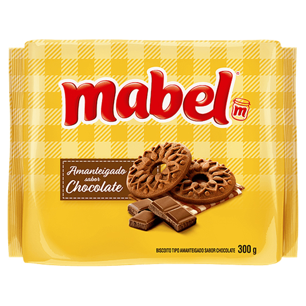 BISC MABEL AMANTEIGADO CHOC 300G