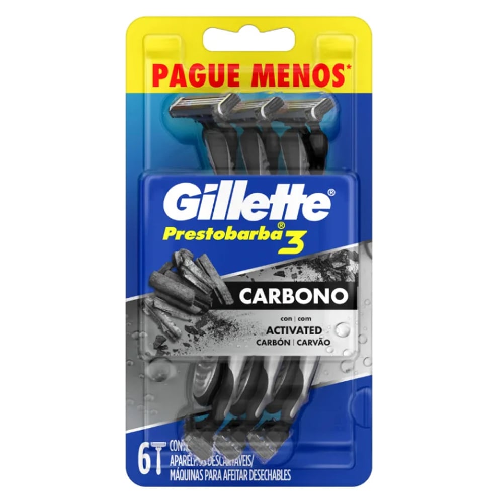 AP DE BARB PREST 3 6UN CARBONO PROMO