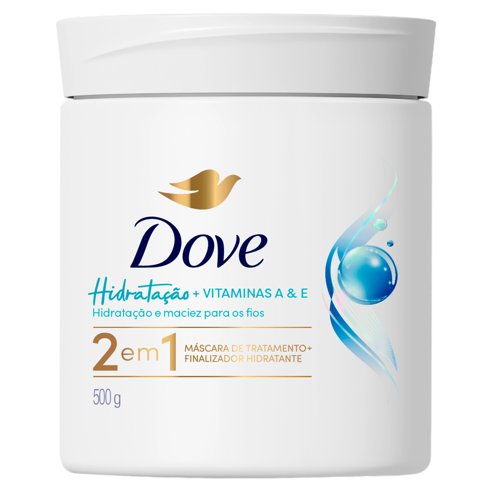 MÁSCARA DE TRATAMENTO DOVE HIDRATAÇÃO POTE 500G