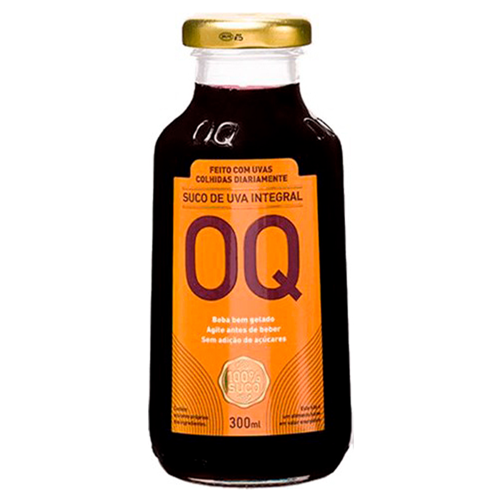 SUCO DE UVA OQ INTEG 300ML