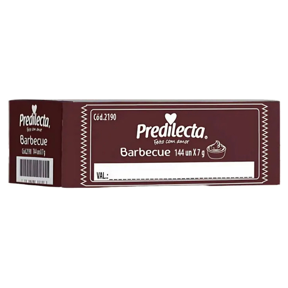 SACHET MOLHO BARBECUE PREDILECTA 144X07G