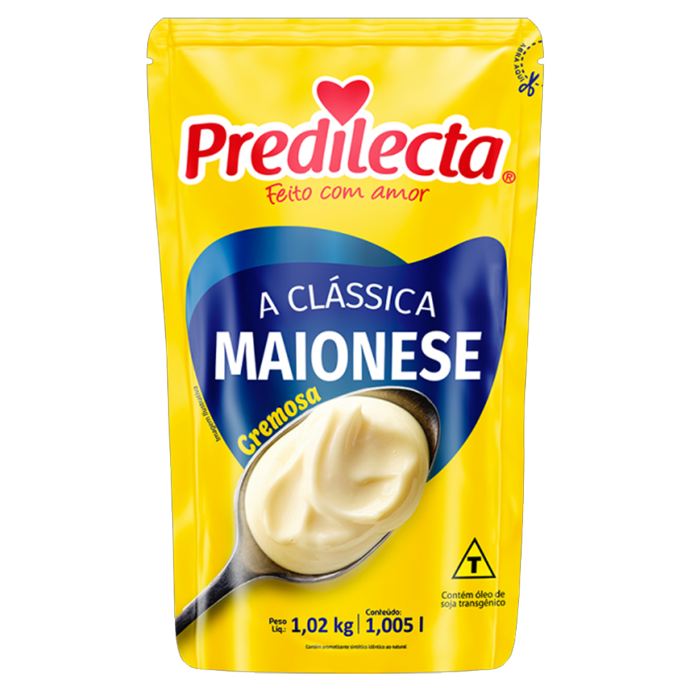 MAIONESE PREDILECTA SACHE 1,02KG