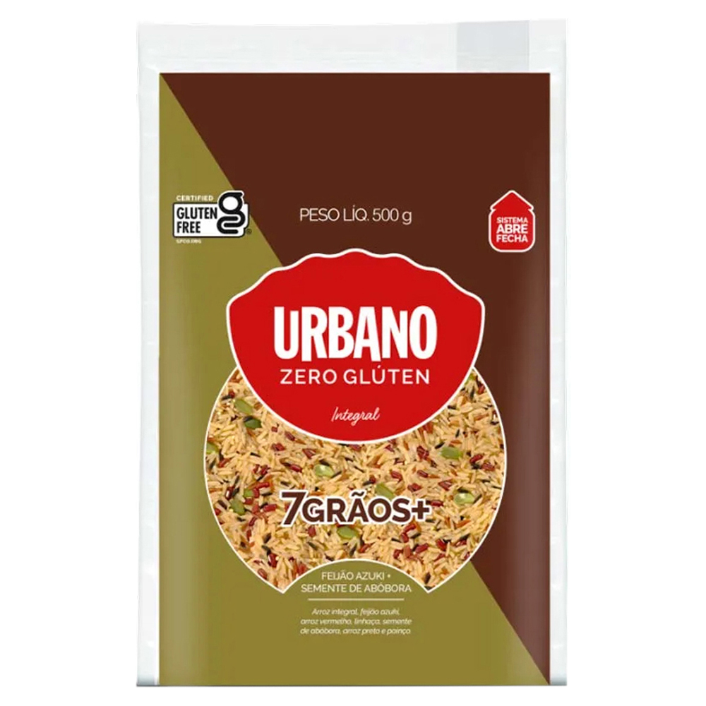 ARROZ URBANO 500G 7 GRAOS+ FEIJ+SEM ABOB