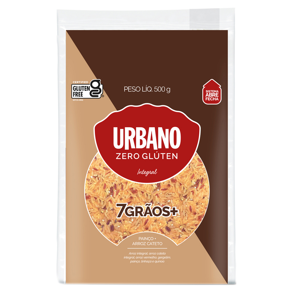 ARROZ URBANO 500G 7 GRÃOS PAINÇ/CATE