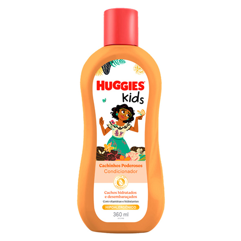 CONDICIONADOR HUGGIES KIDS CACHOS360ML