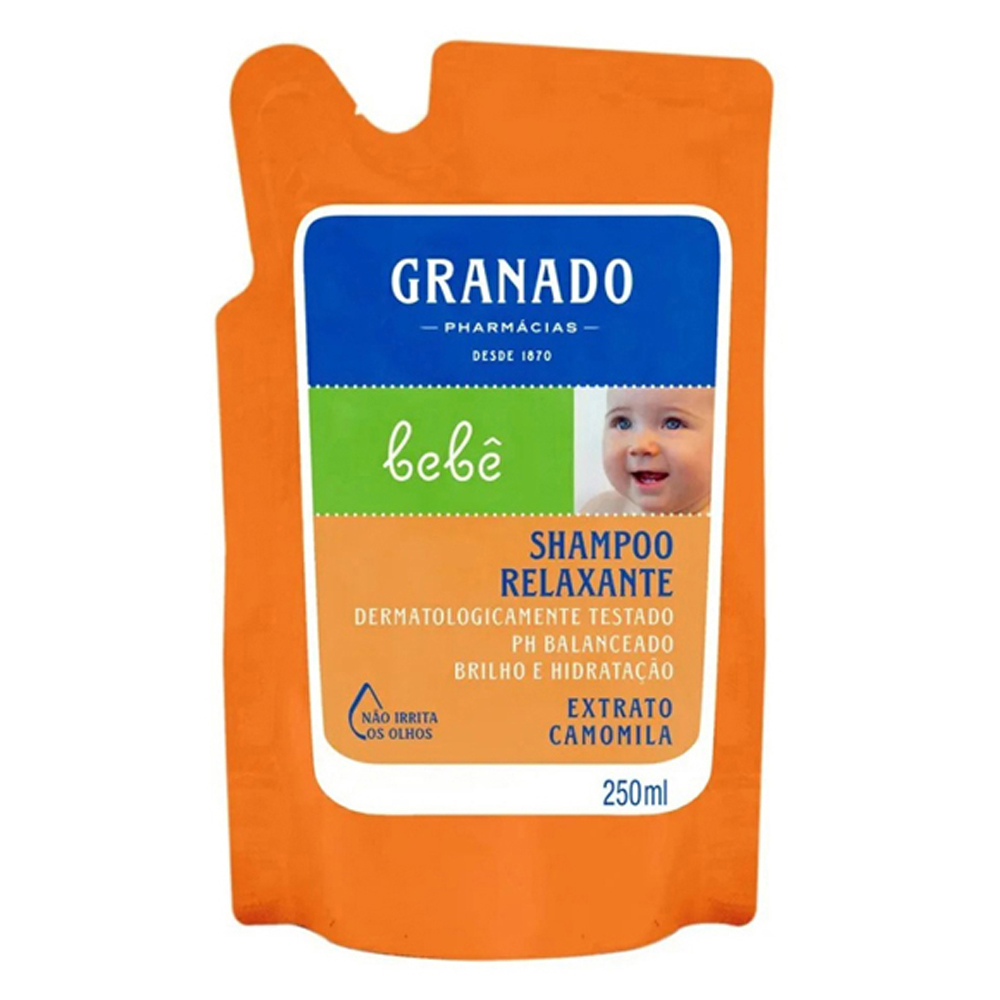 SH GRANADO BEBE CAMOMILA REFIL 250ML