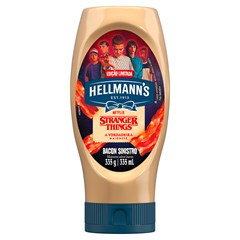 MAIONESE HELLMANNS SQUEEZE BACON 335G