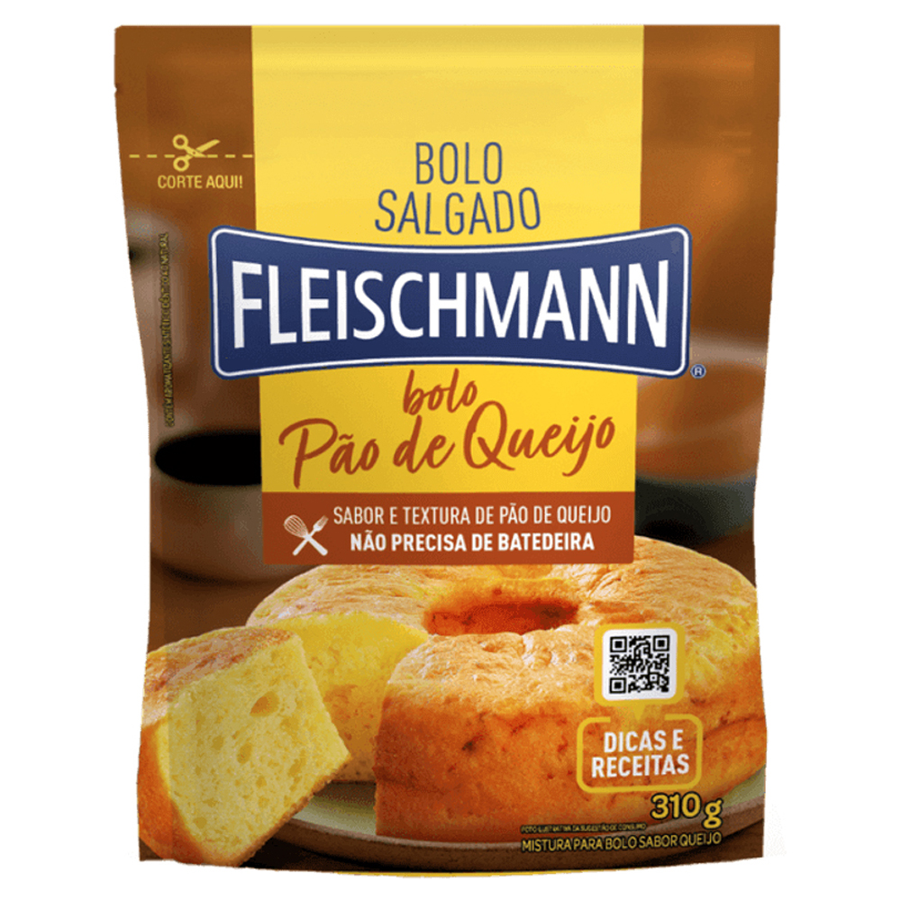 MIST BOLO FLEISCHMAN PAO DE QUEIJO 310G