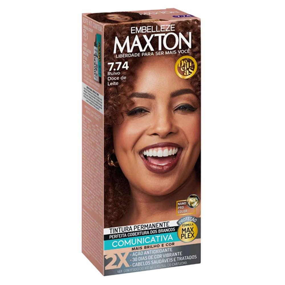 TINT EMBEL MAXTON RUIVO DOCE LEITE 7.74