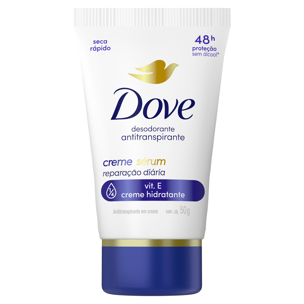 DESOD DOVE 50ML CR HIDR REP DIARIA