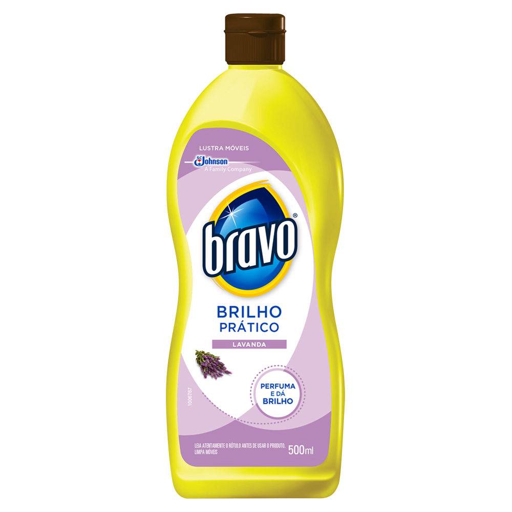 LUSTRA-MÓVEIS LAVANDA BRAVO EMBELEZA SQUEEZE 500ML