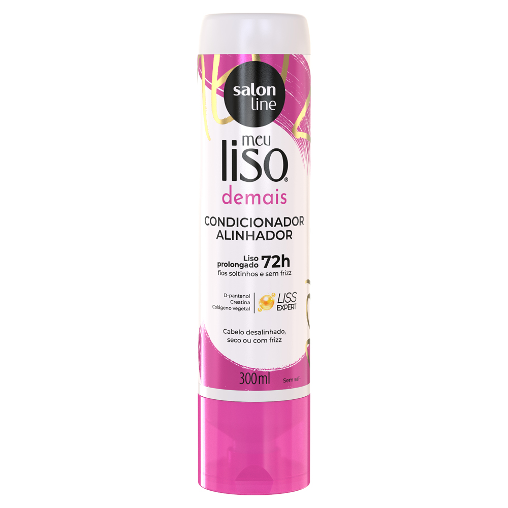CONDICIONADOR SALON LINE MEU LISO DEMAIS 300ML