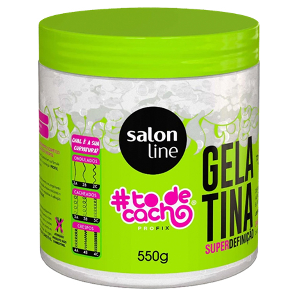 GELATINA SALON LINE 550ML SUP DEFINICAO