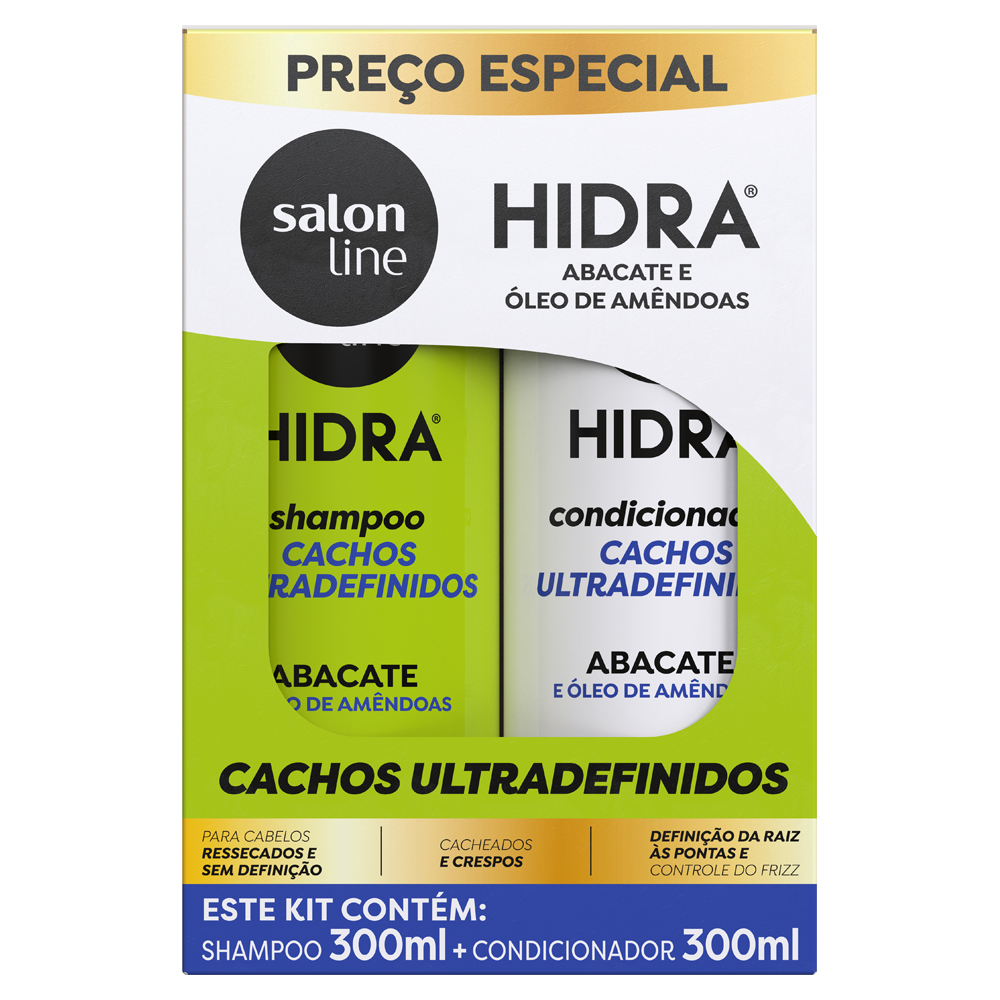 KIT SHAMPOO & CONDICIONADOR SALON LINE ABACATE