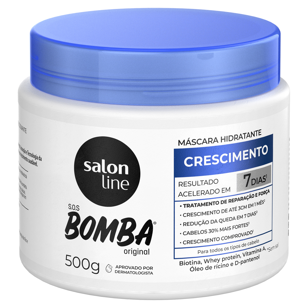 MASCARA SALON LINE 500G TRAT BOMBA ORIG