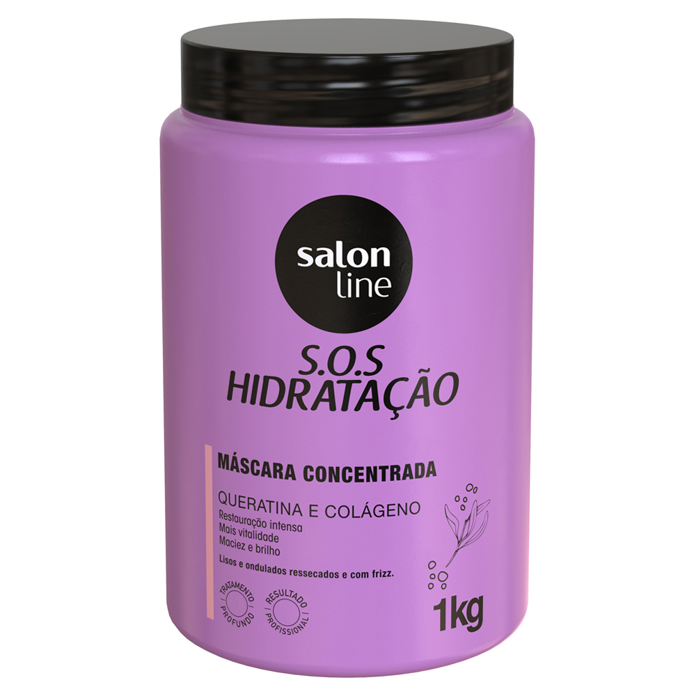 MASCARA SALON LINE 1KG HIDRAT Q COLAGENO