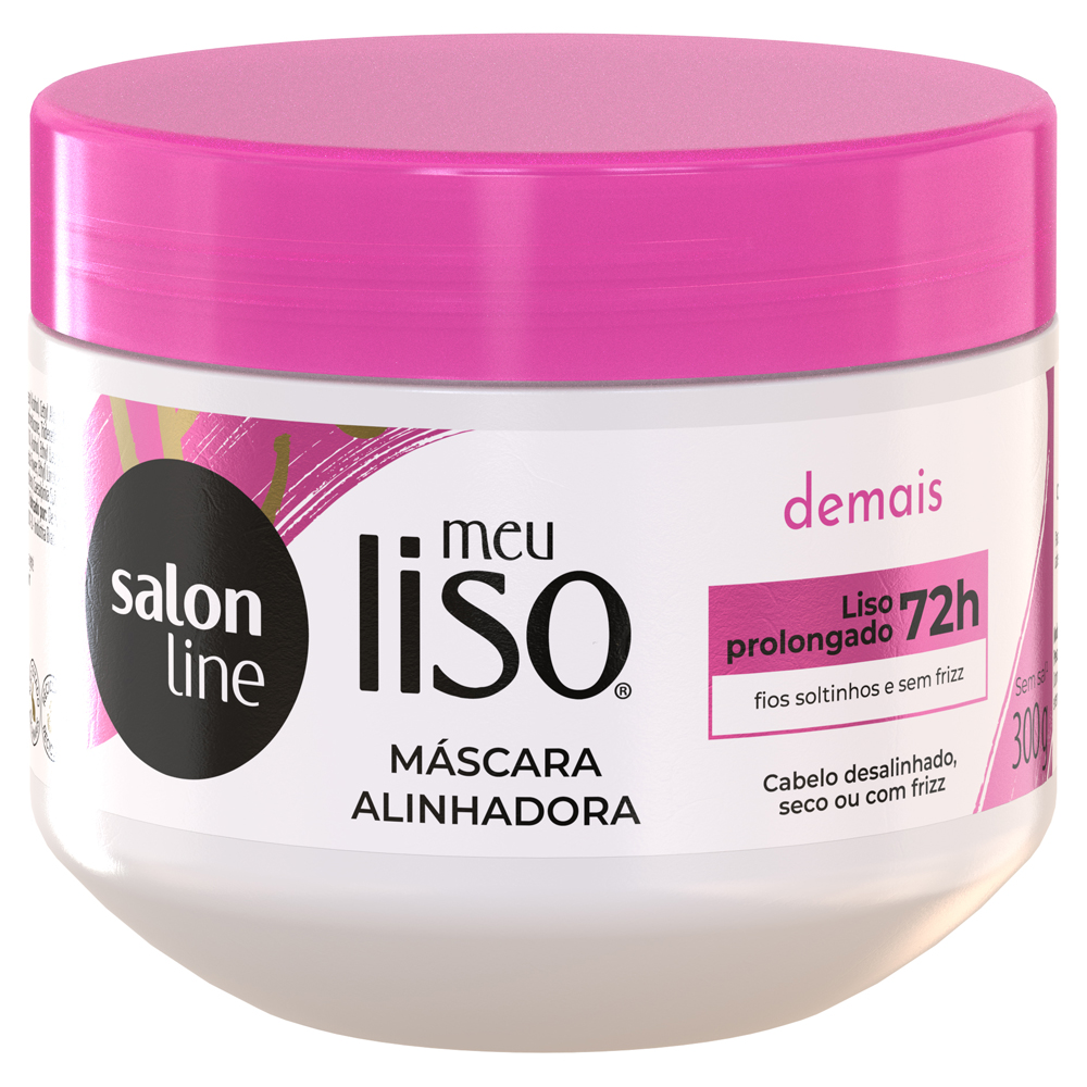 MASCARA SALON LINE 300G MEU LISO DEMAIS