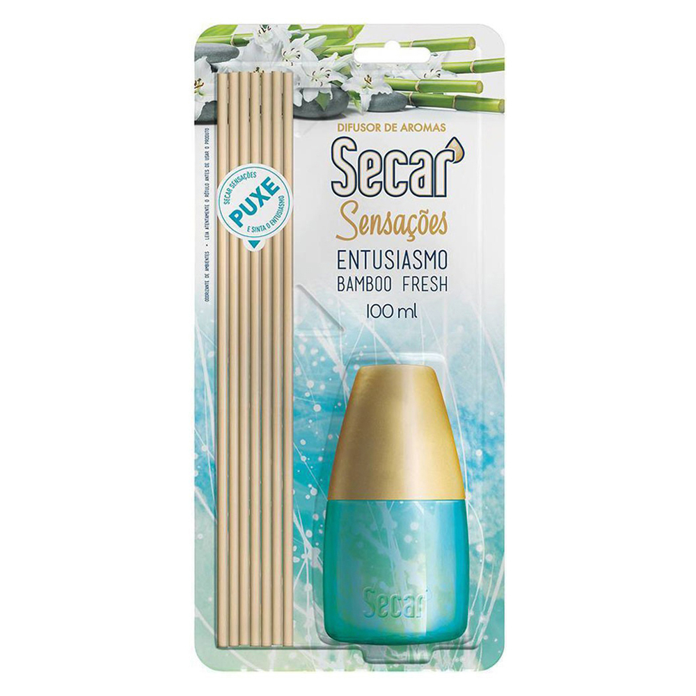DIFUSOR DE AROMAS SECAR ENTUSIASMO BAMBOO FRESH 100ML
