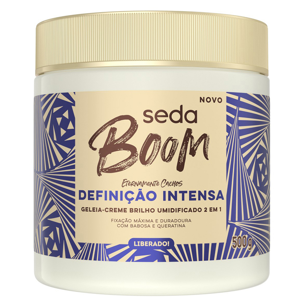 GEL CAP SEDA BOOM 500ML DEFINICAO INTENS