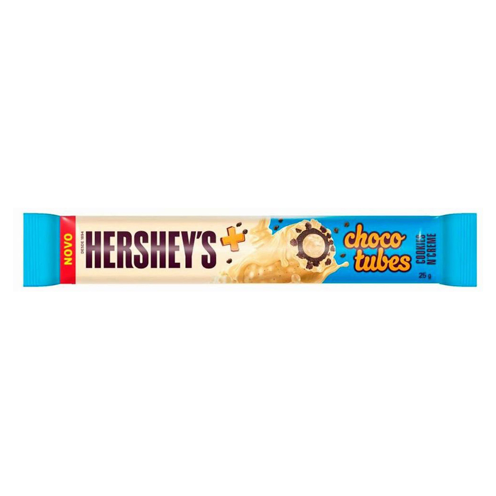 CHOC HERSHEYS 25G CHOCOTUBES COOKI CREAM