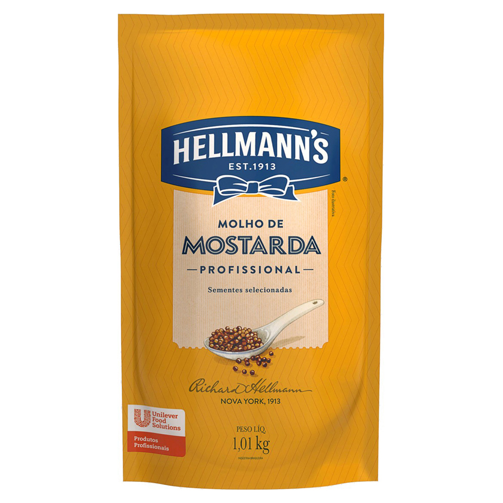 MOSTARDA HELLMANNS DOYPACK 1,01KG