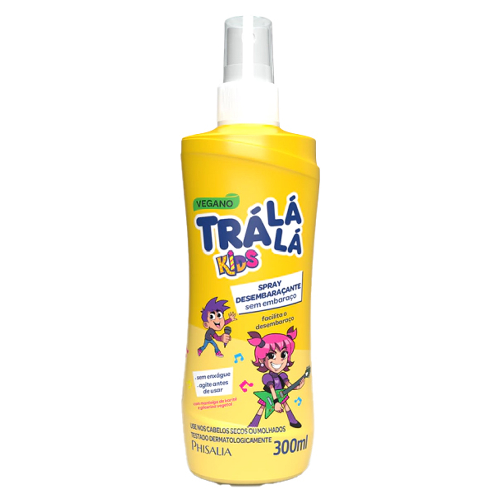 SPRAY TRA LA LA KIDS 300ML SEM EMBARACO