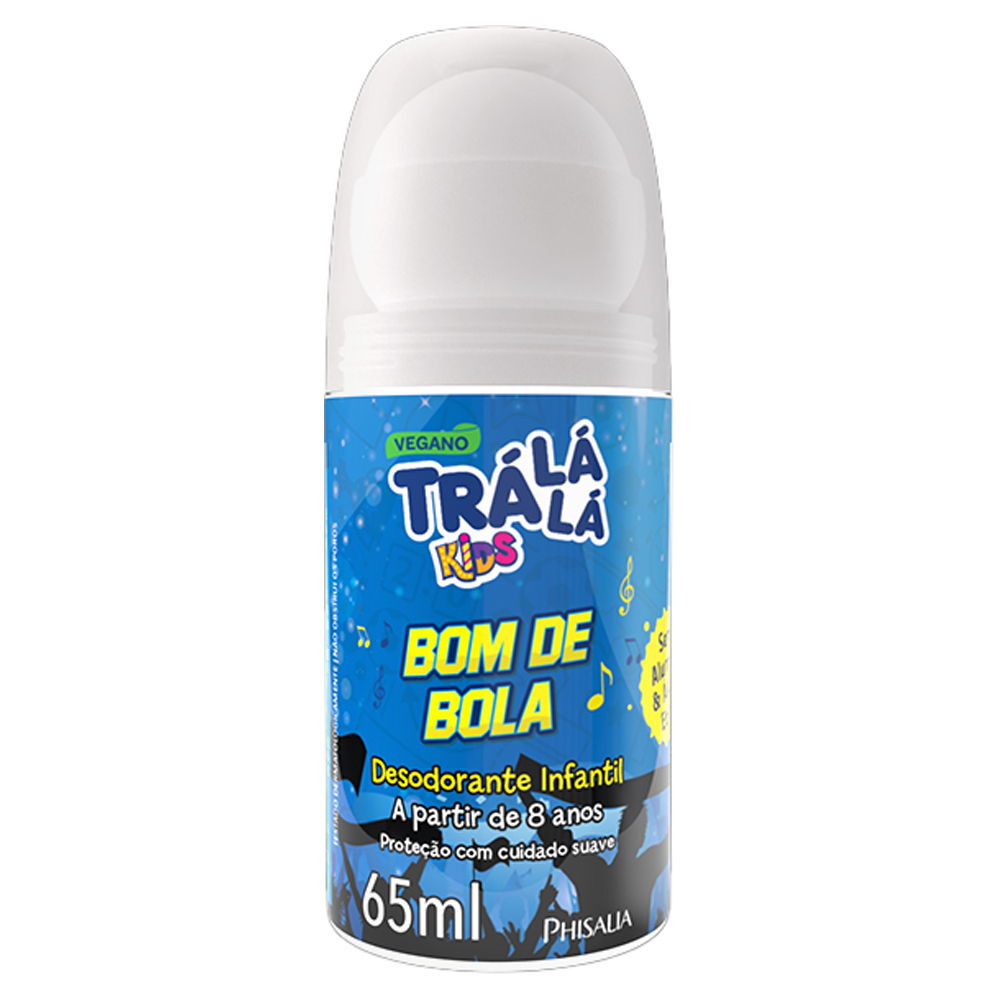 DESOD TRA LA LA KIDS 65ML ROLL BOM BOLA