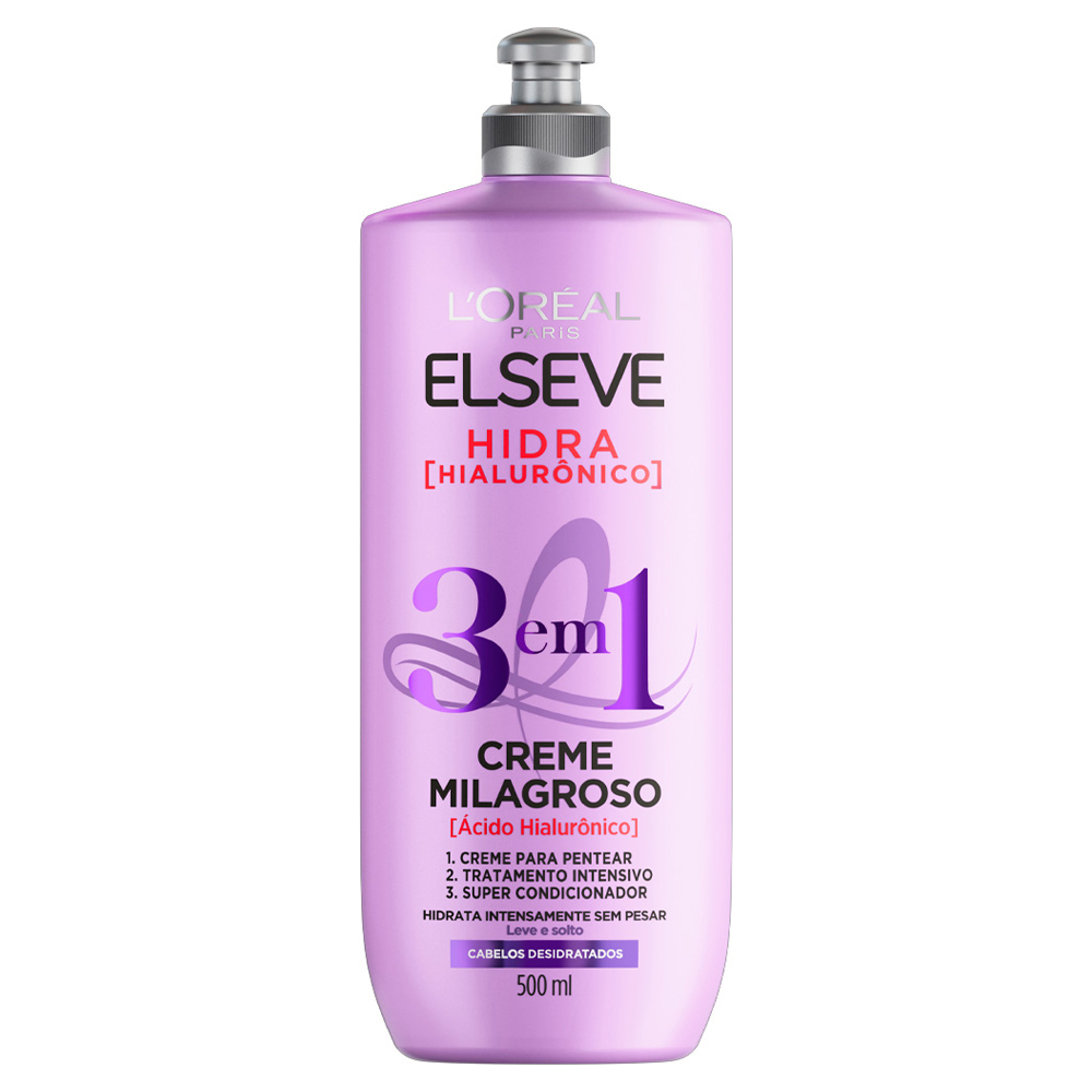 CR PENT ELSEVE HIDRA HIALUR 3 EM1 500ML