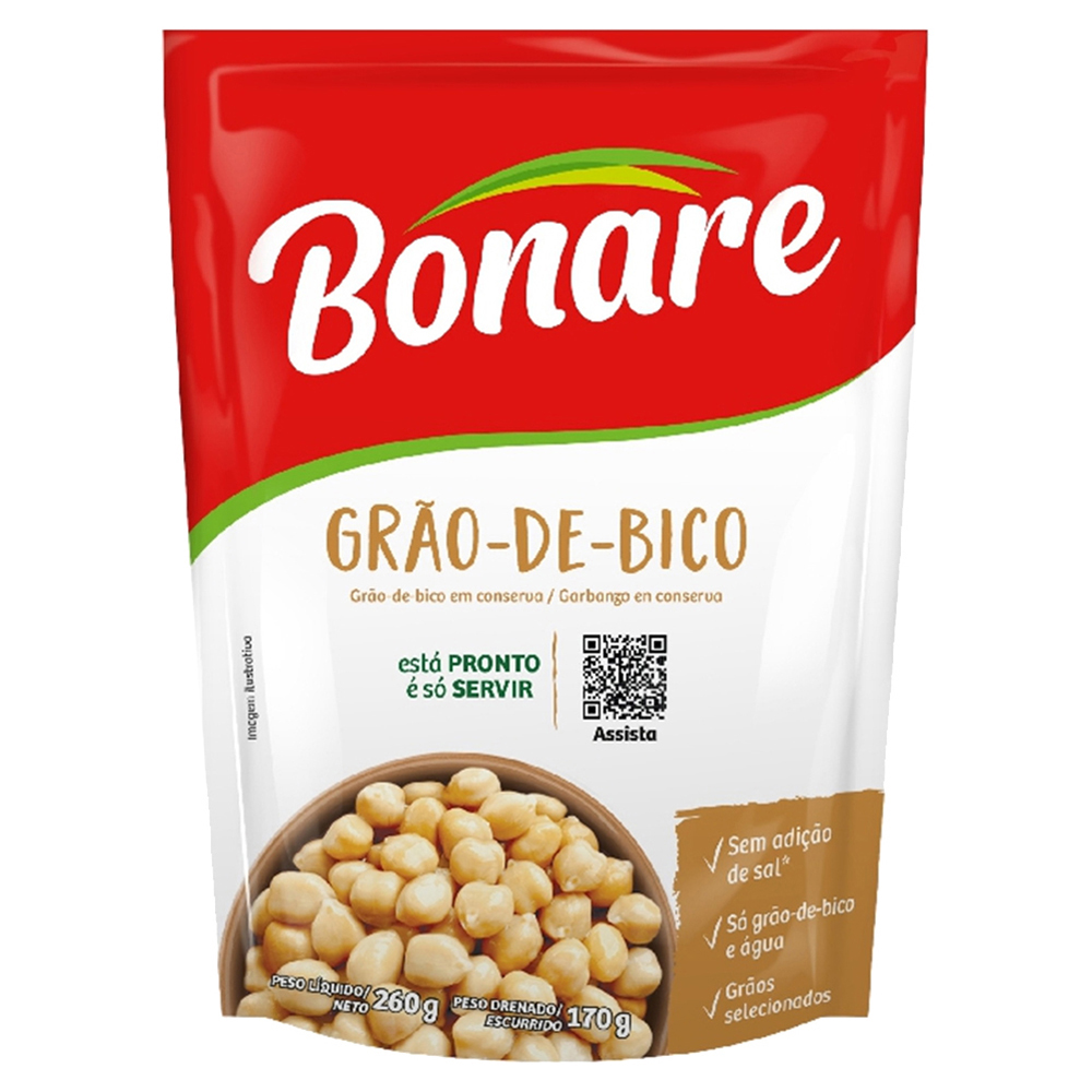 GRAO DE BICO BONARE SACHET 170G