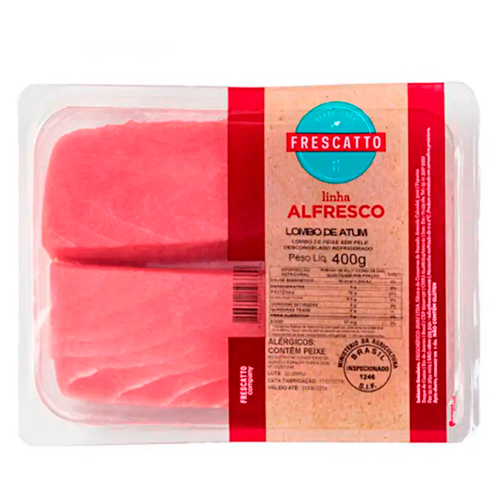 LOMBO DE ATUM ALFRESCO FRESCATTO 400G