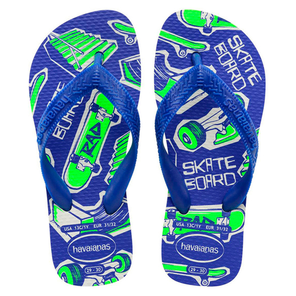 SAND HAV KIDS ATHLETIC BCO/AZUL 31/2