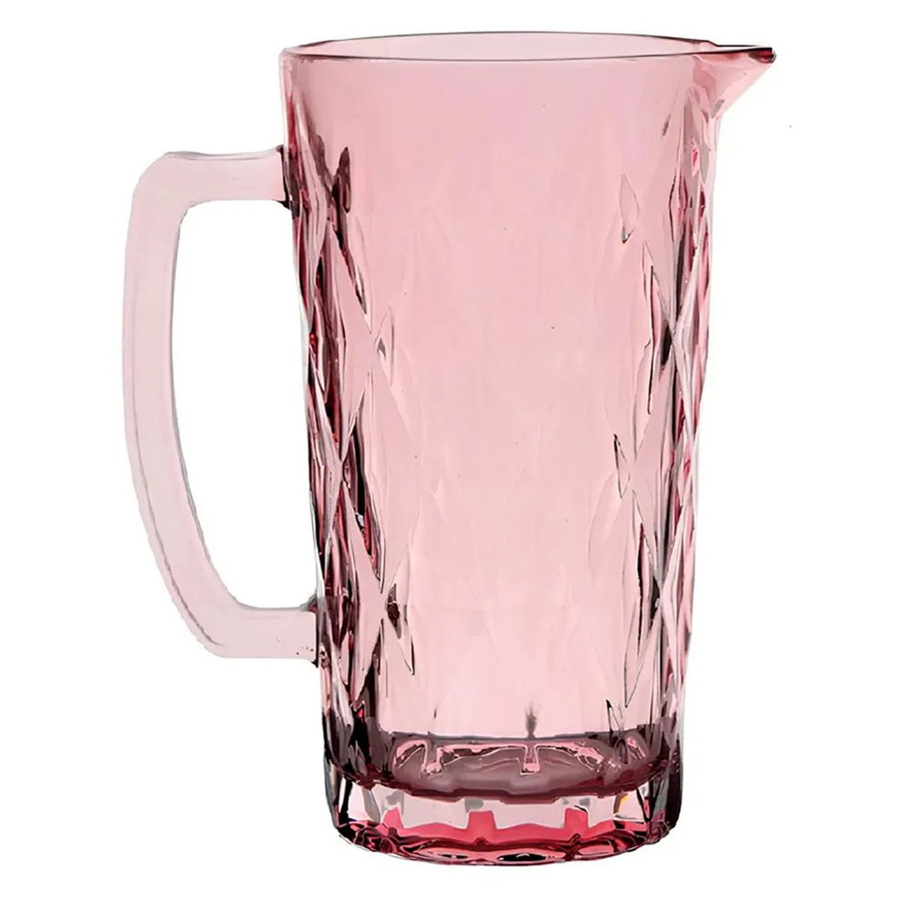 JARRA DE VIDRO DIAMANTE LILAS 1L