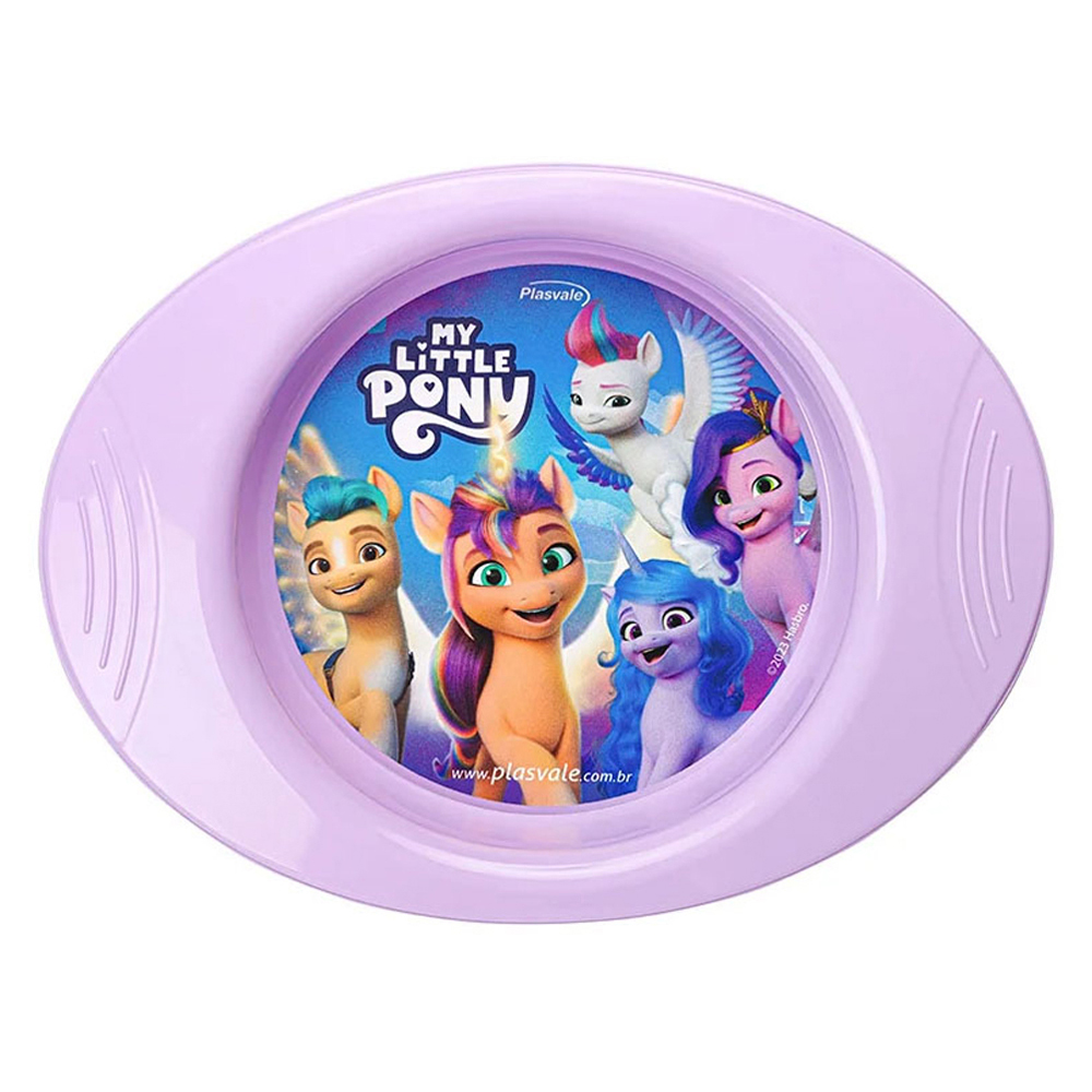 PRATO FUNDO DECORADO MY LITTLE PONY PLASVALE