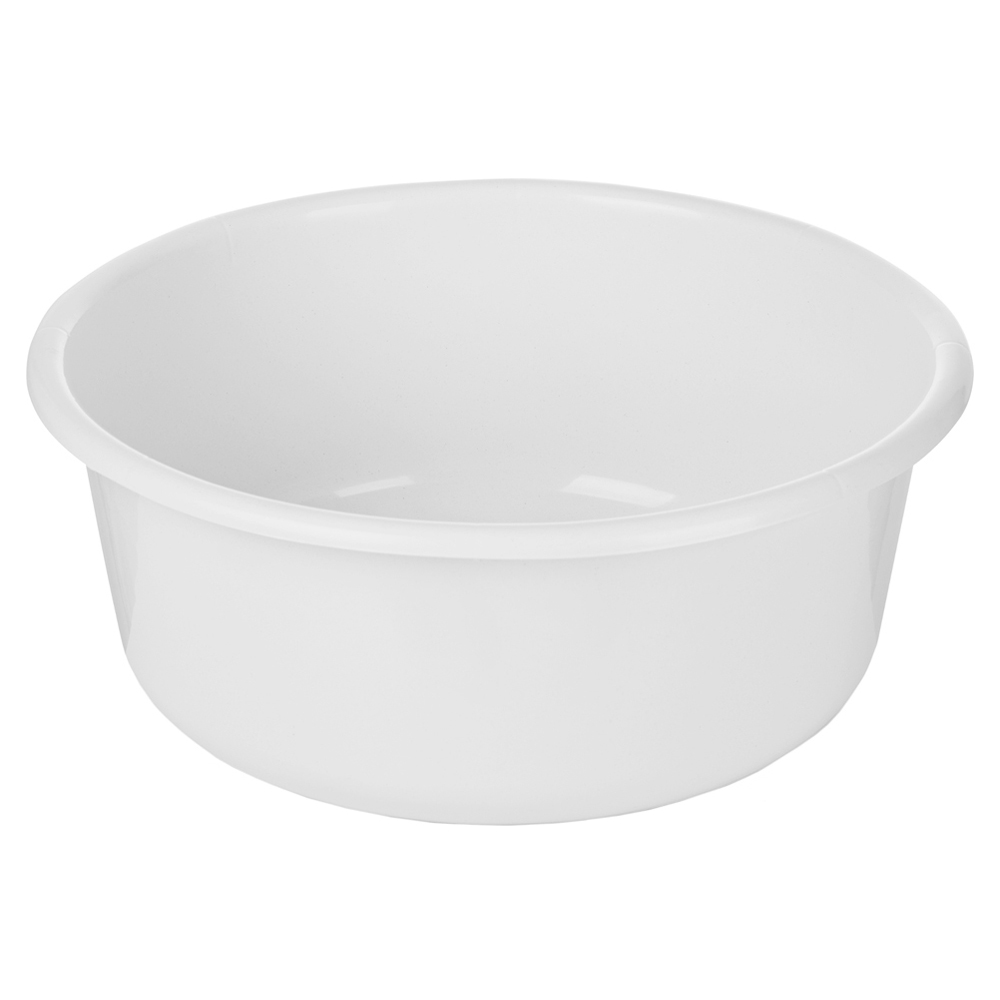 BACIA CANELADA PLASVALE 2,5L BRANCO