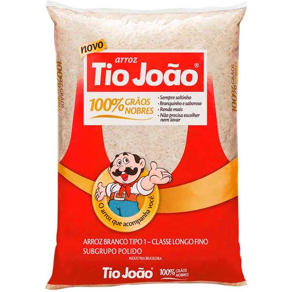 ARROZ TIO JOAO 5KG BRANCO TP1