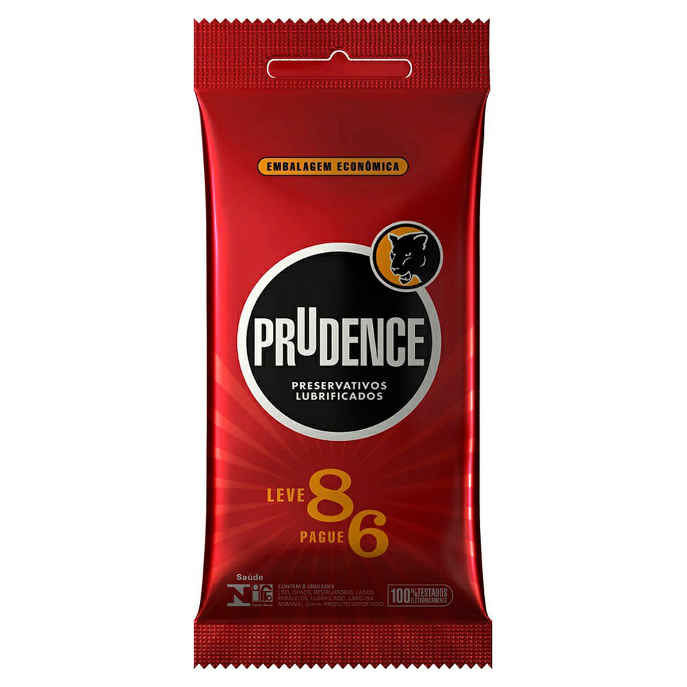 PRESERVATIVO PRUDENCE LUBRIFIC LV8 PG6