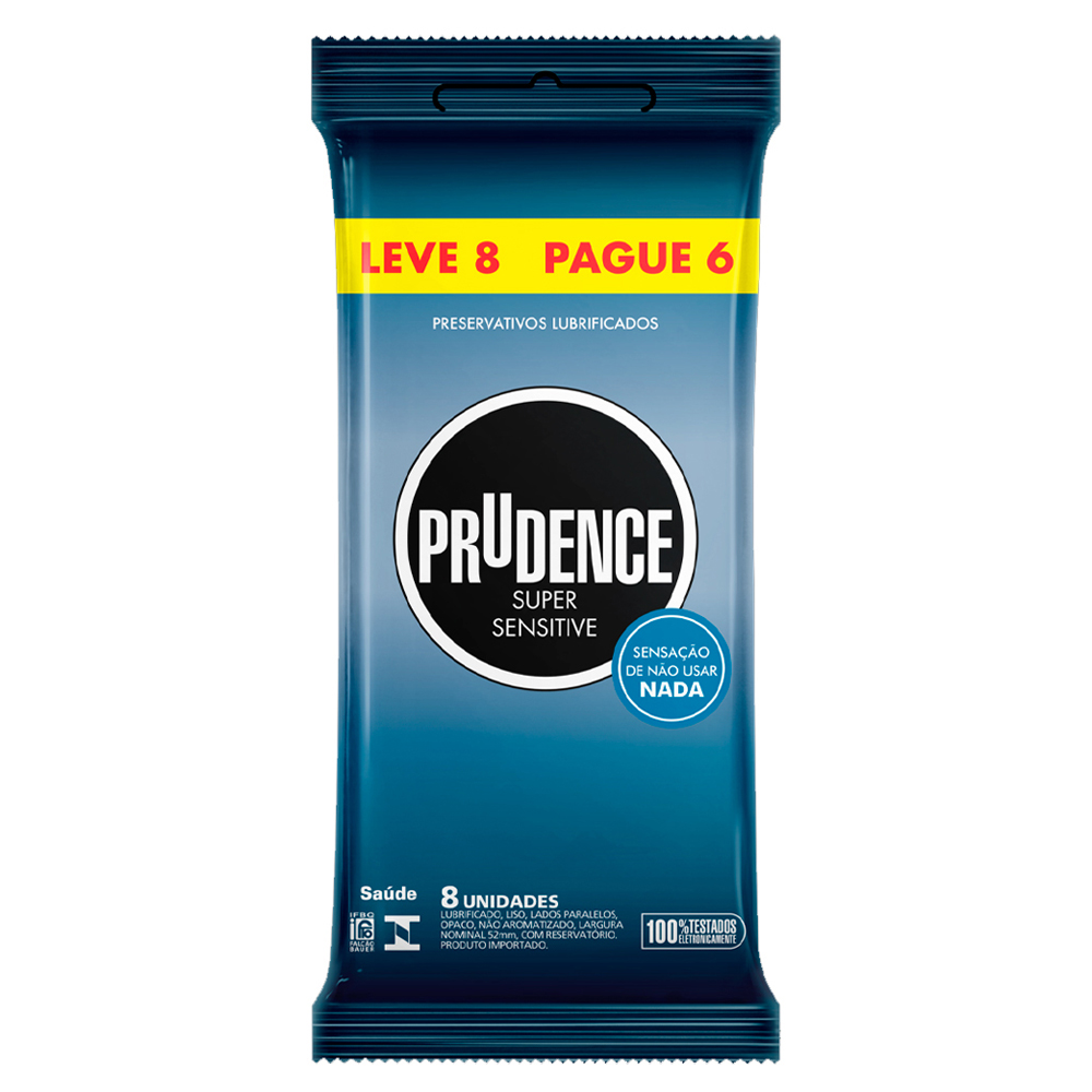 PRESERVATIVO PRUDENCE SUPER SENS LV8 PG6
