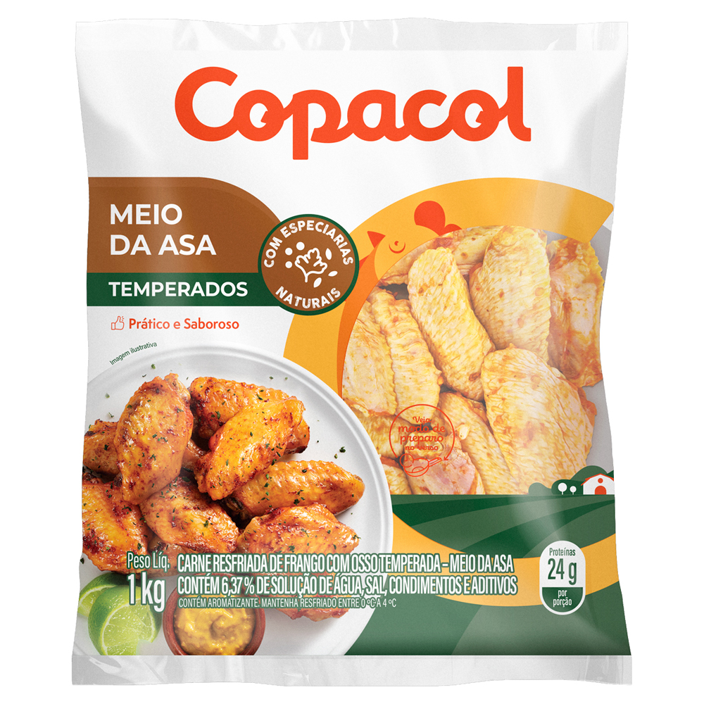 MEIO DA ASA TEMP RESF PCT COPACOL KG
