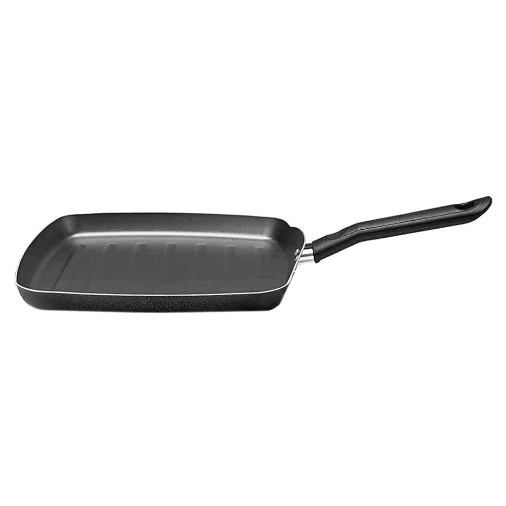 GRILL EBONY BRINOX 24X24X2,3CM PRETA