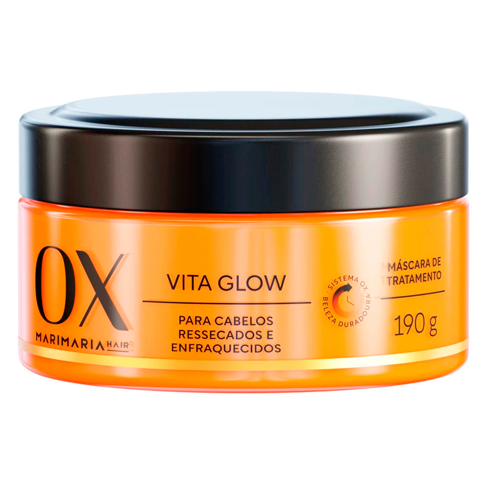 MASCARA TRATAMENTO OX VITA GLOW 190G