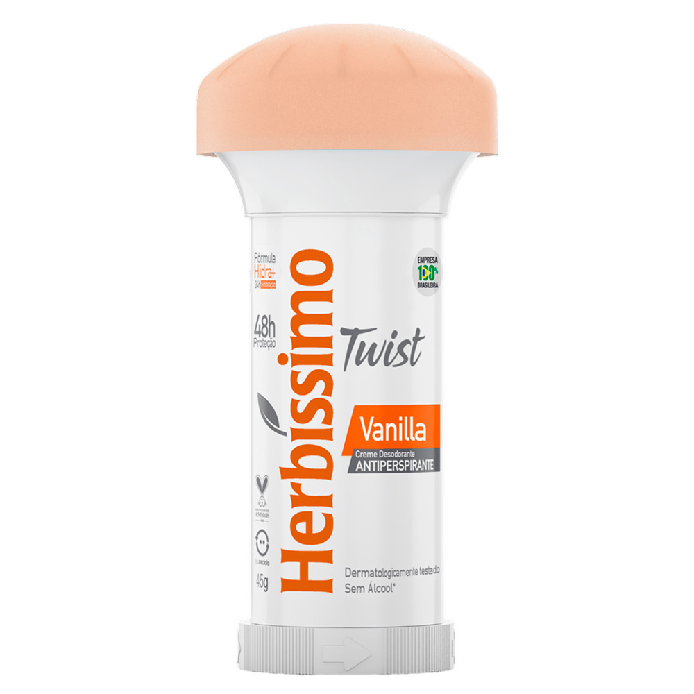 DESOD HERBISSIMO 45G CR TWIST VANILLA