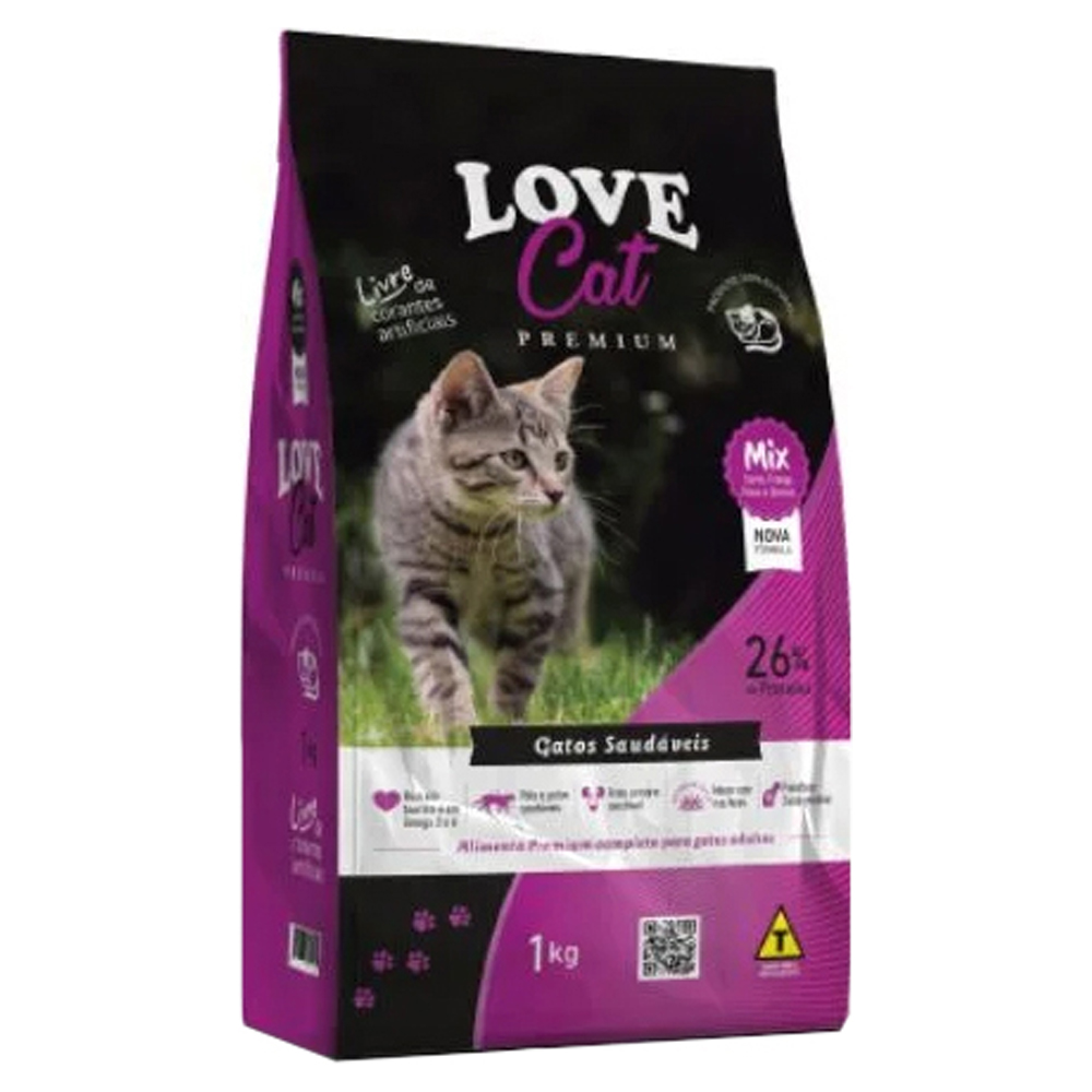 RACAO LOVE CAT PREMIUM MIX 1KG