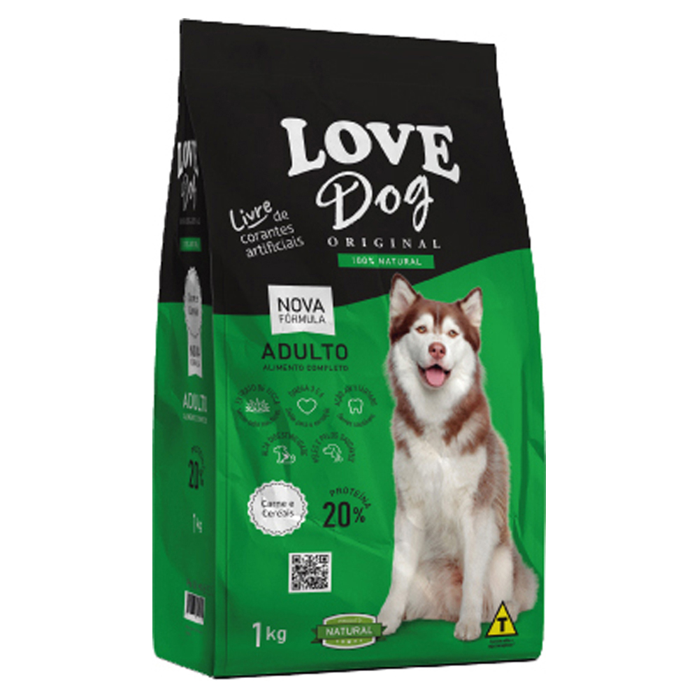 RACAO LOVE DOG ORIGINAL 3KG
