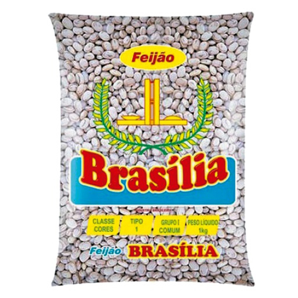 FEIJAO CARIOCA BRASILIA 1KG