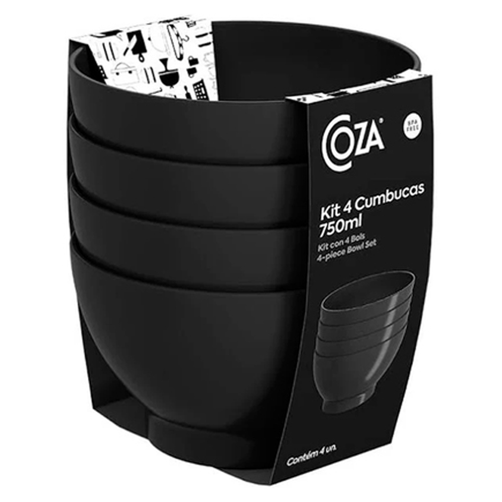 KIT COZA CUMBUCA 750ML LV4 PG3 PRETO