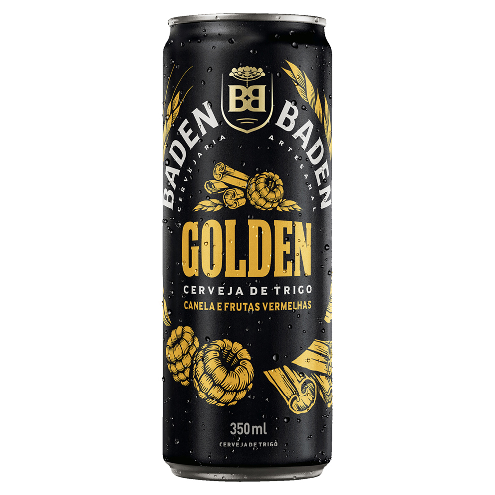 CERV BADEN GOLD ALE 350ML SLEEK