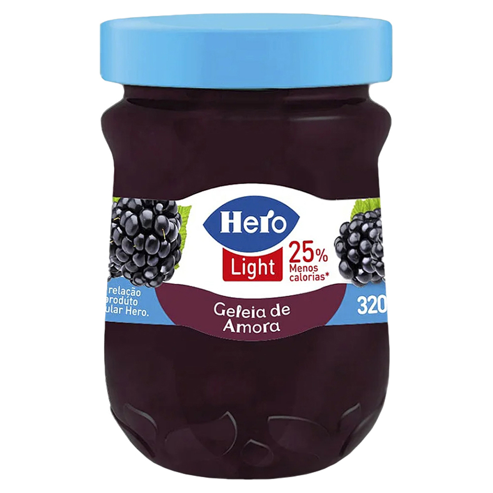 GELEIA HERO LIGHT AMORA 320G