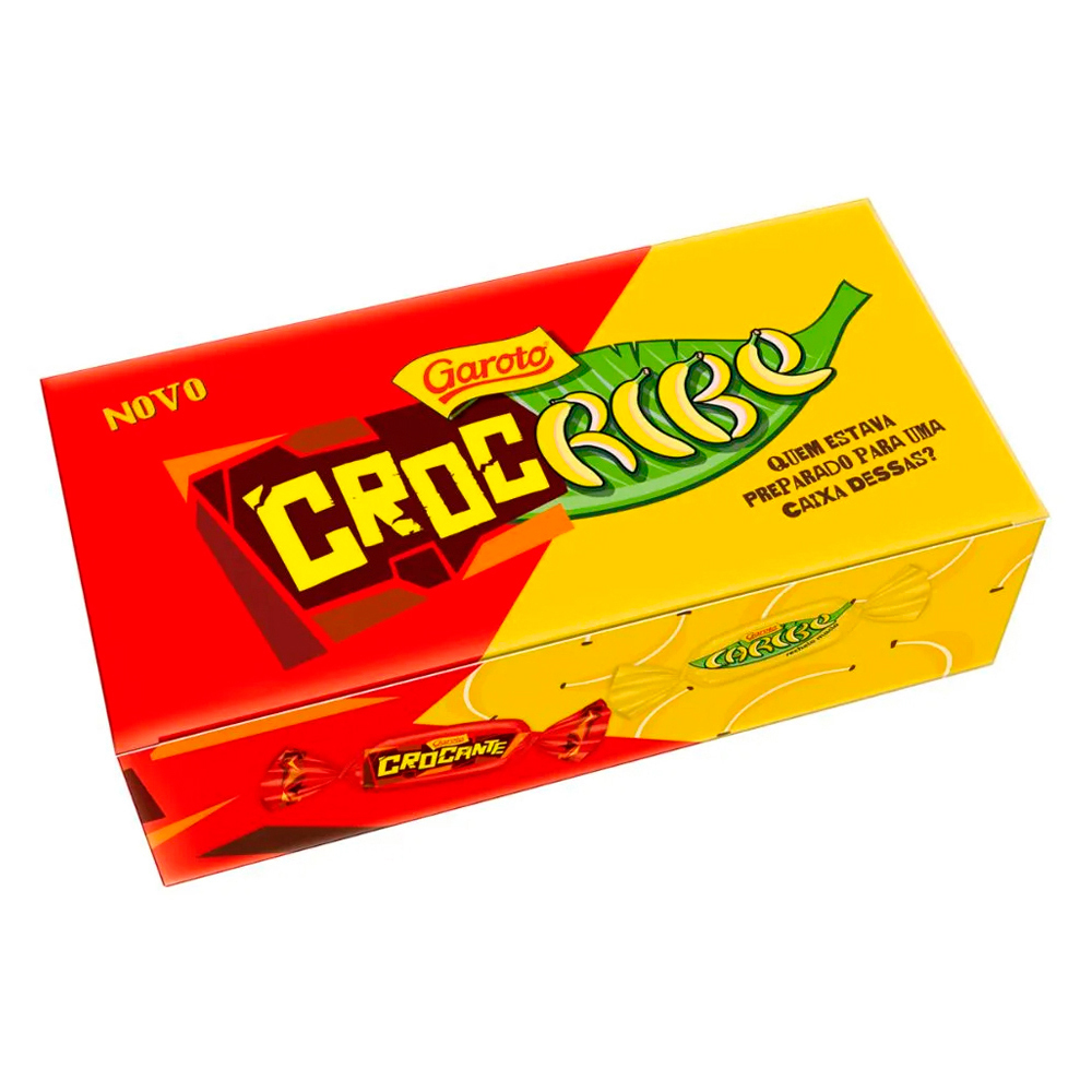 BOMBOM CAIXA GAROTO CROC CARIBE 215,2G